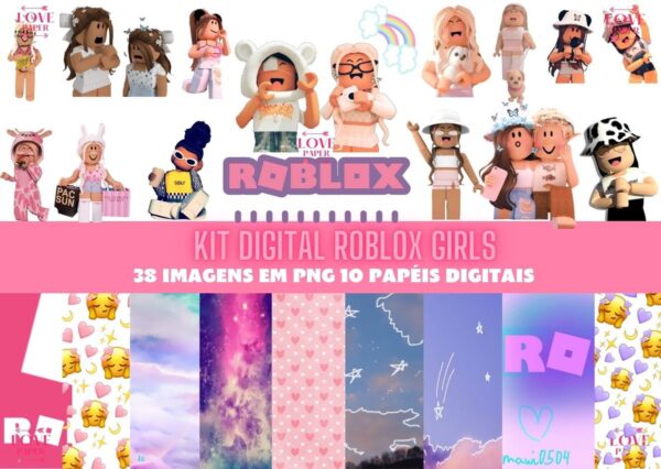 Kit Digital Roblox Girls