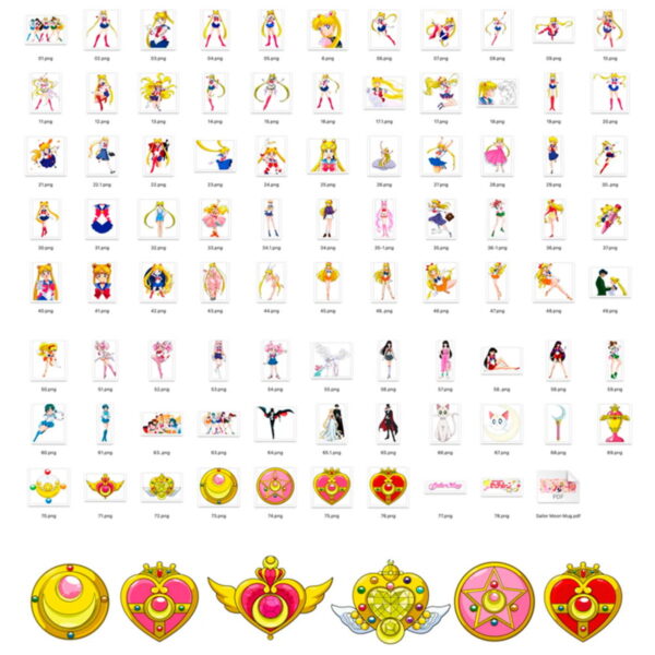 Kit Digital Sailor Moon - Image 4