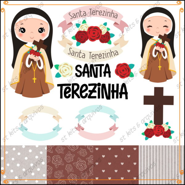 Kit Digital Santa Terezinha