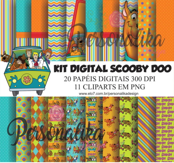 KIT DIGITAL SCOOBY DOO