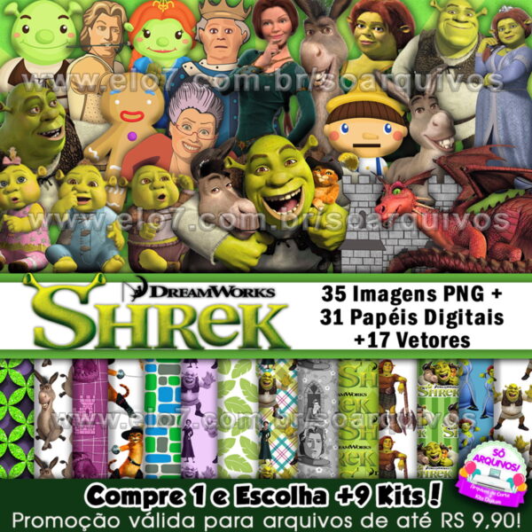 Kit Digital Shrek