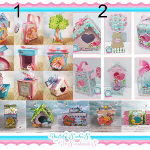Kit Digital Silhouette Super Kit Jardim Encantado 11 Kits