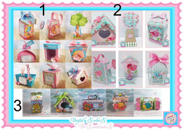 Kit Digital Silhouette Super Kit Jardim Encantado 11 Kits