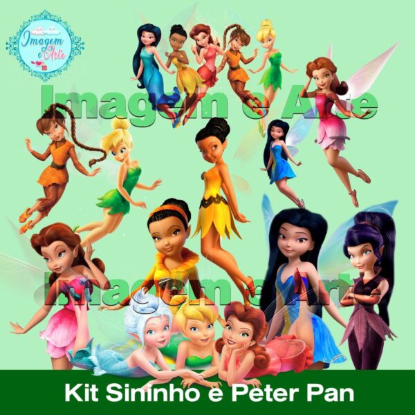 Kit Digital Sininho e Peter Pan - Image 2