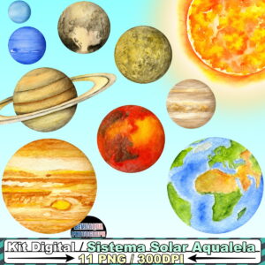 Kit Digital Sistema Solar Aquarela