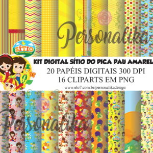 KIT DIGITAL SÍTIO DO PICA PAU AMARELO