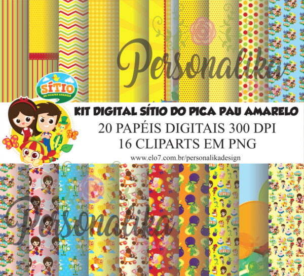KIT DIGITAL SÍTIO DO PICA PAU AMARELO