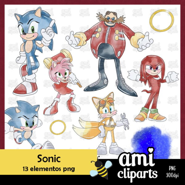 Kit Digital Sonic Aquarela