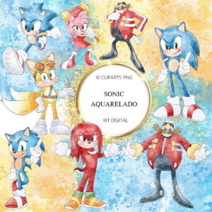 Kit Digital Sonic Aquarela