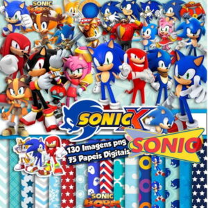kit Digital Sonic PNG - Scrapbook