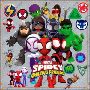 Kit Digital Spidey & Amigos