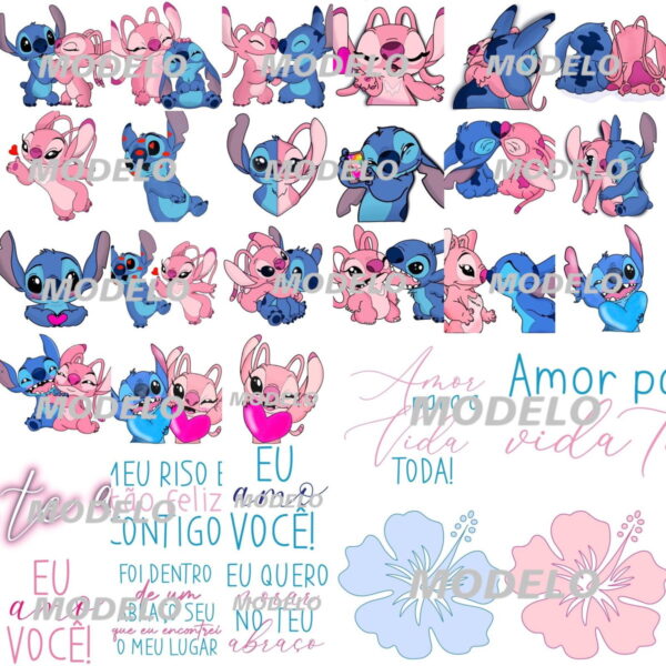 Kit Digital Stitch E Angel - 59 Arquivos - Image 2