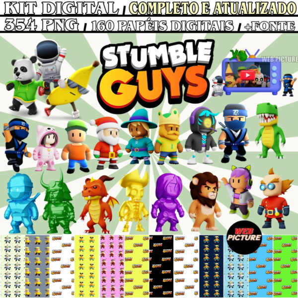 Kit Digital Stumble Guys Kit