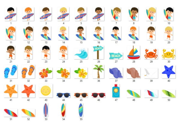 Kit Digital Surfista Menino - Imagem 2