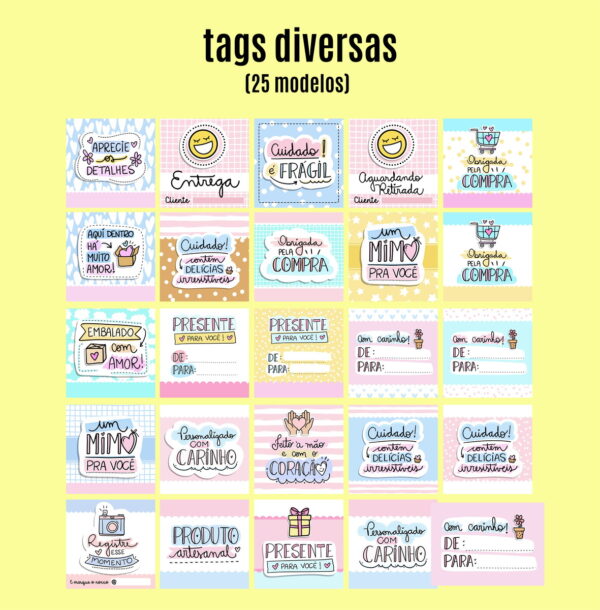 Kit Digital Tags para Embalagens - Imagem 5