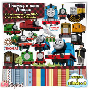 Kit Digital Thomas e Seus Amigos