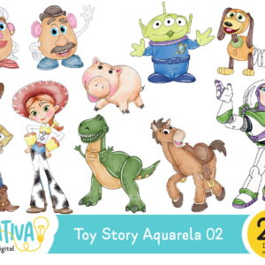 Kit Digital - Toy Story Aquarela 02