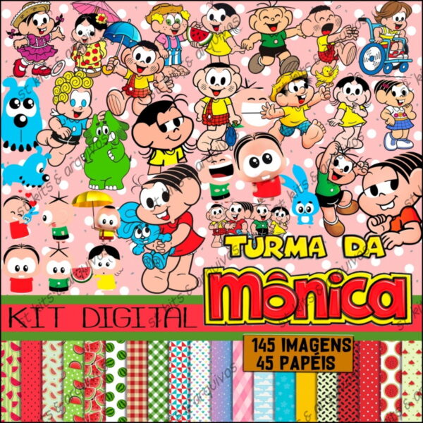 Kit Digital Turma da Mônica