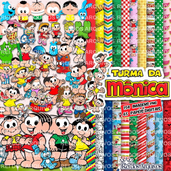 Kit digital Turma da Mônica
