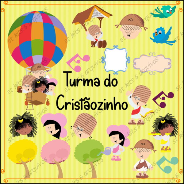 Kit Digital Turma do Cristãozinho