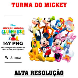 Kit Digital Turma Do Mickey