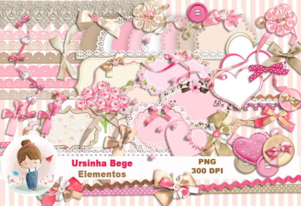 Kit Digital - Ursa Floral - Imagem 2