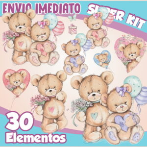 Kit Digital Ursinhos