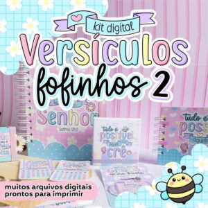 Kit Digital Versículos Fofinhos 2