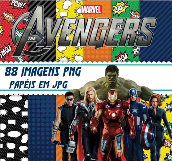 Kit Digital Vingadores
