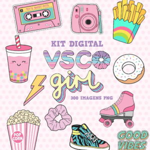 Kit Digital Vsco Girl #1035#