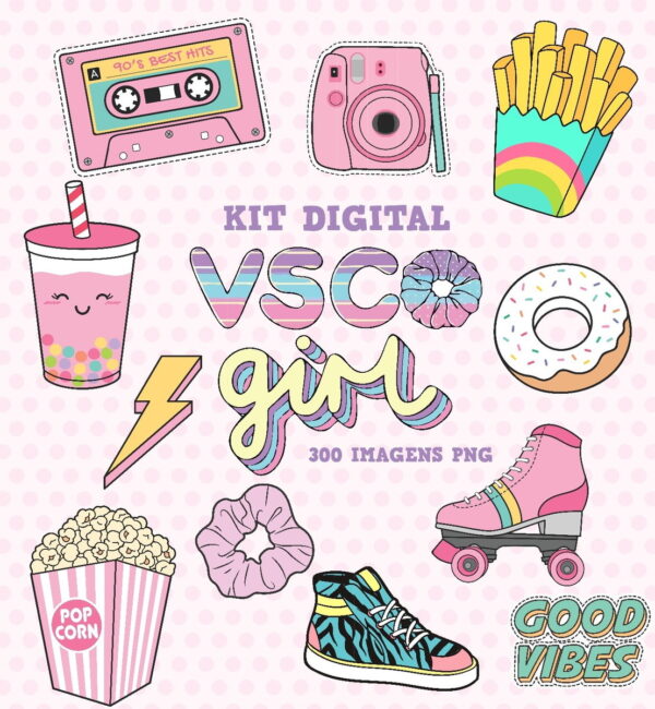 Kit Digital Vsco Girl #1035#