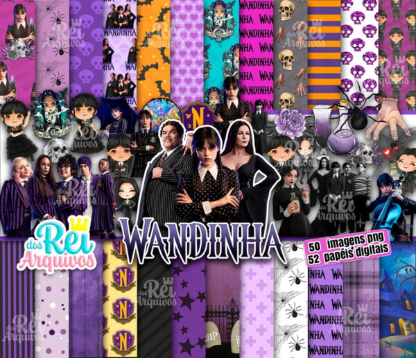 Kit Digital Wandinha