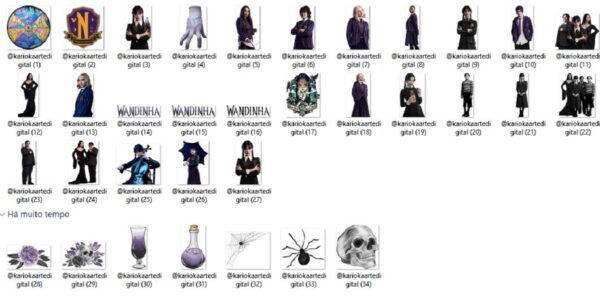 Kit Digital Wandinha - Imagem 3