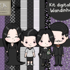 Kit Digital Wandinha