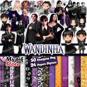 Kit Digital Wandinha