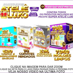 Kit Festa Arquivo P/ Corte Silhouette + 320 Topo De Bolo