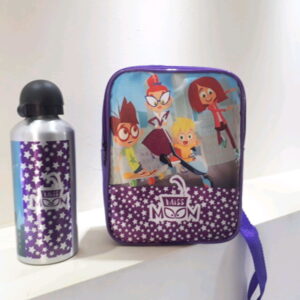 Kit Mochila com Garrafa Personalizadas Miss Moon