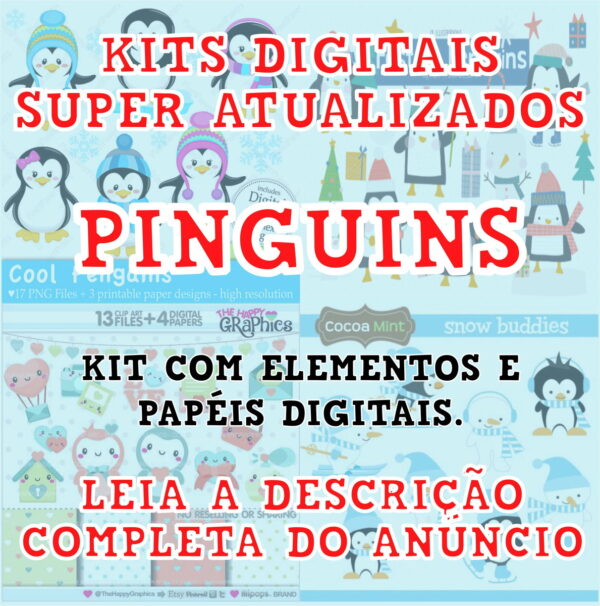 Kits Digitais - Pinguins