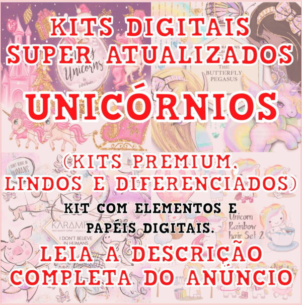 Kits Digitais Premium - Unicórnio
