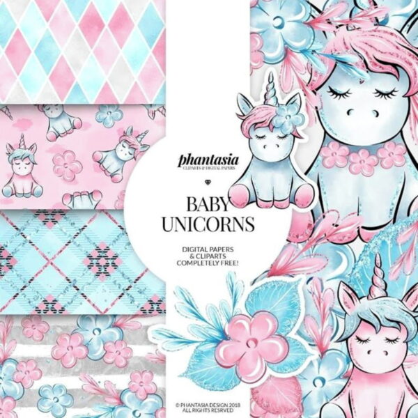 Kits Digitais Premium - Unicórnio - Imagem 3