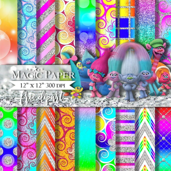 Kits Digitais - Trolls - Imagem 2