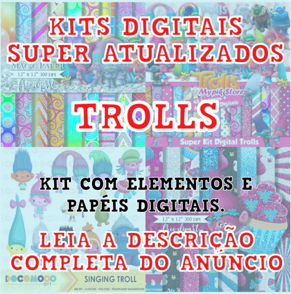 Kits Digitais - Trolls