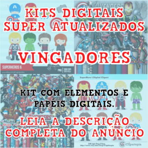 Kits Digitais - Vingadores