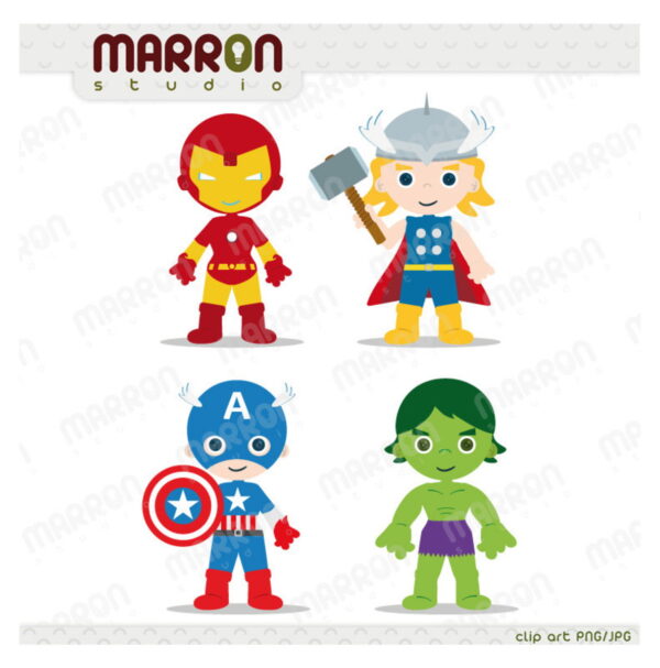 Kits Digitais - Vingadores - Imagem 2