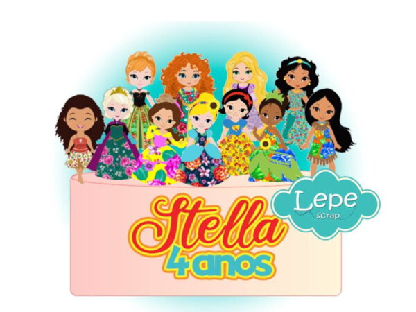M159 - Arraiá das Princesas Festa Junina