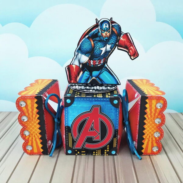 M558- Arquivo de Corte Vingadores - Imagem 2