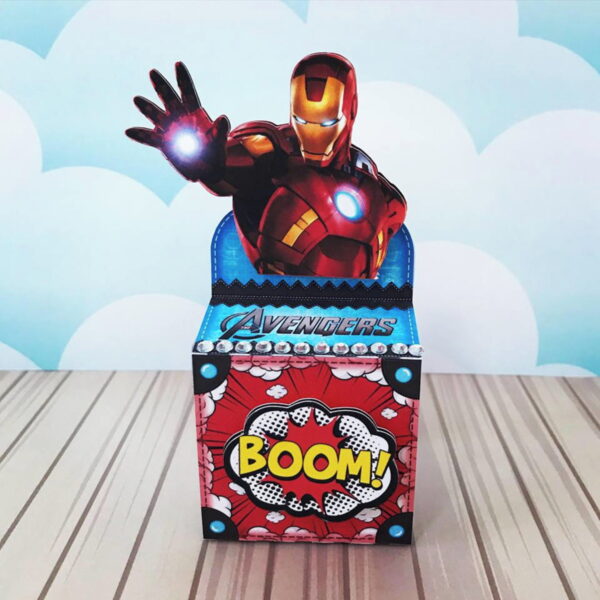 M558- Arquivo de Corte Vingadores - Imagem 4
