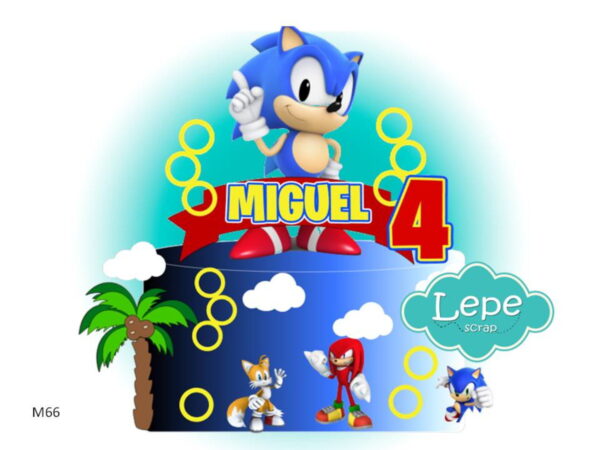 M66 Topo de bolo SONIC