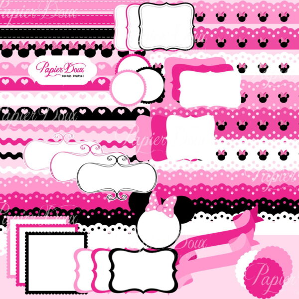 Kit Digital Minnie Confeiteira - Imagem 4