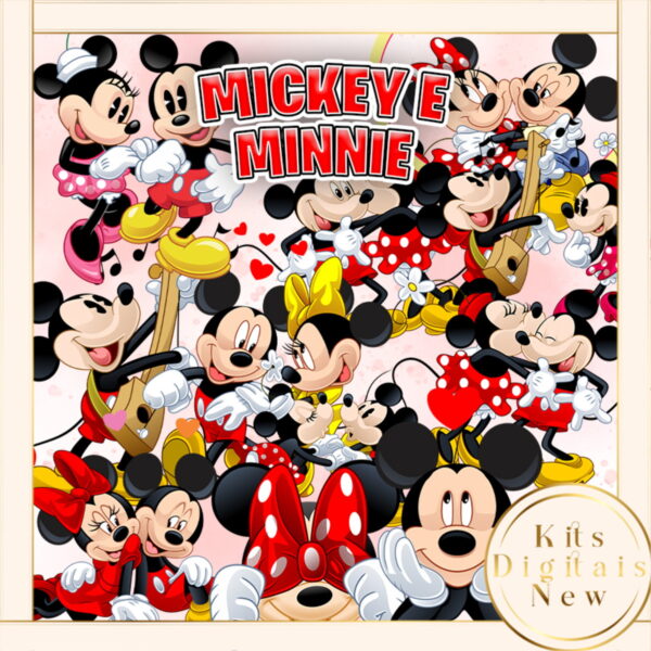 Mickey E Minnie Kit Digital